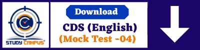 FREE CDS Mock Test, Download CDS Mock Test